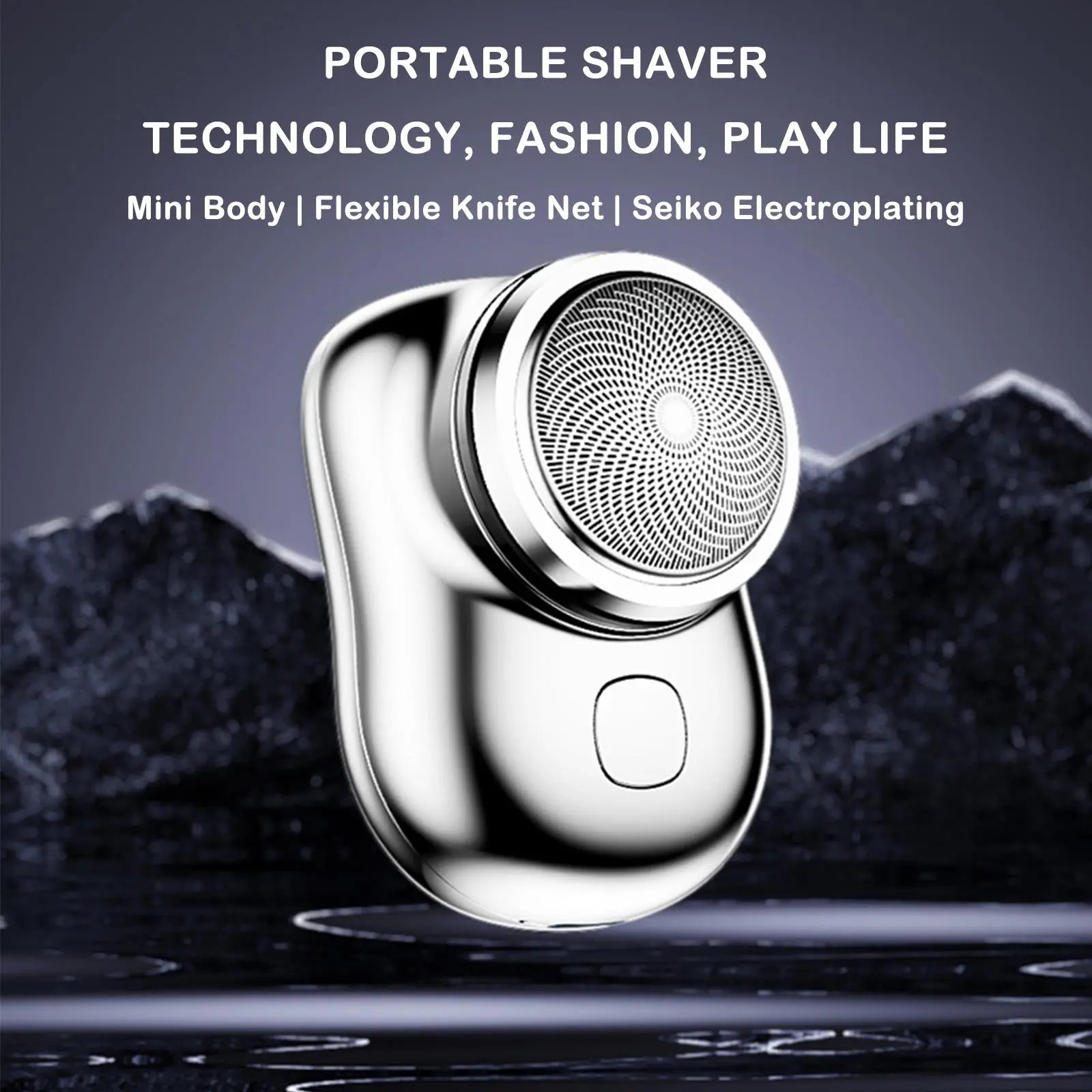 Mini Portable and Rechargeable Shaver